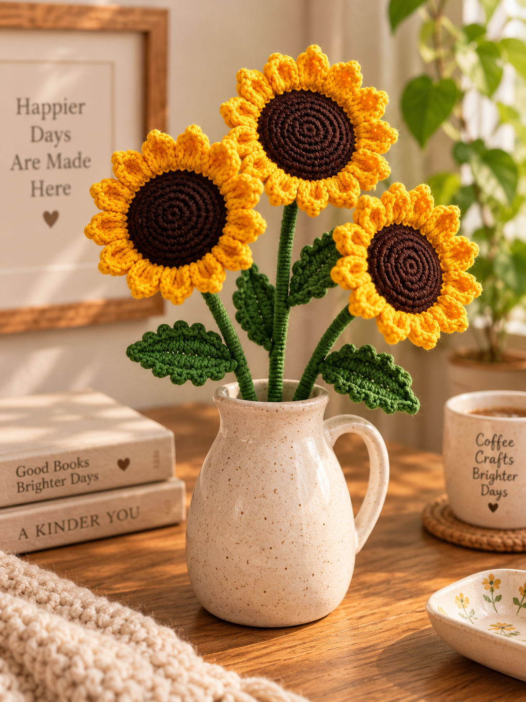 Golden Sunflower Mini Stem
