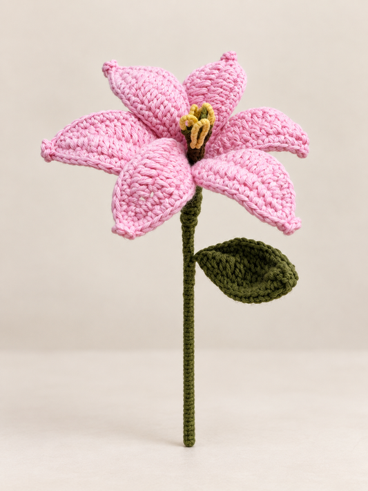 Pink Lily Mini Stem