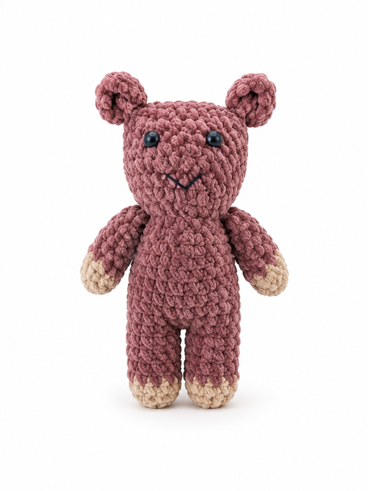 Handmade Crochet Mr. Bean Teddy