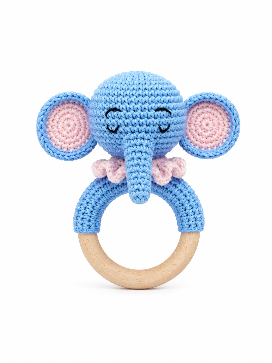 Handmade Crochet Ellie Teether