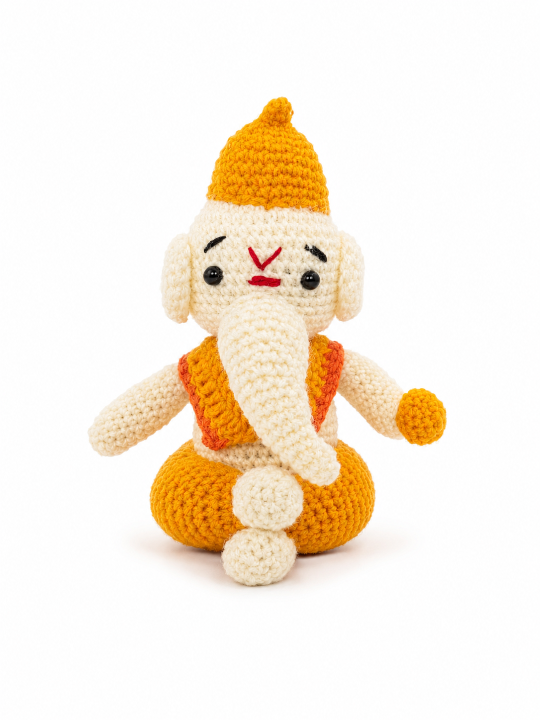 Handmade Crochet Shubh Ganesha - The Little Blessing