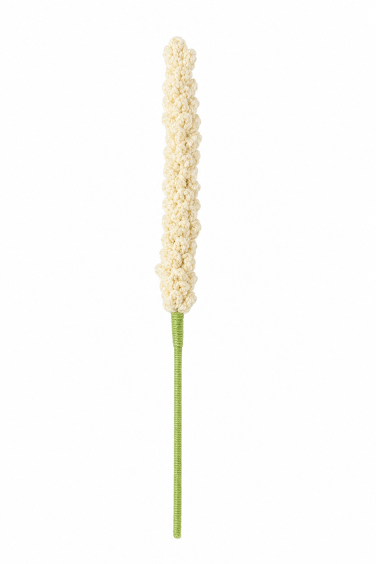 Handmade Crochet Lavender Stem