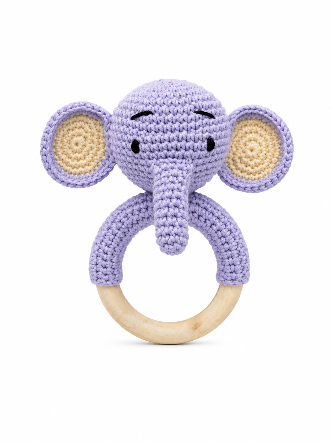 Handmade Crochet Ellie Teether