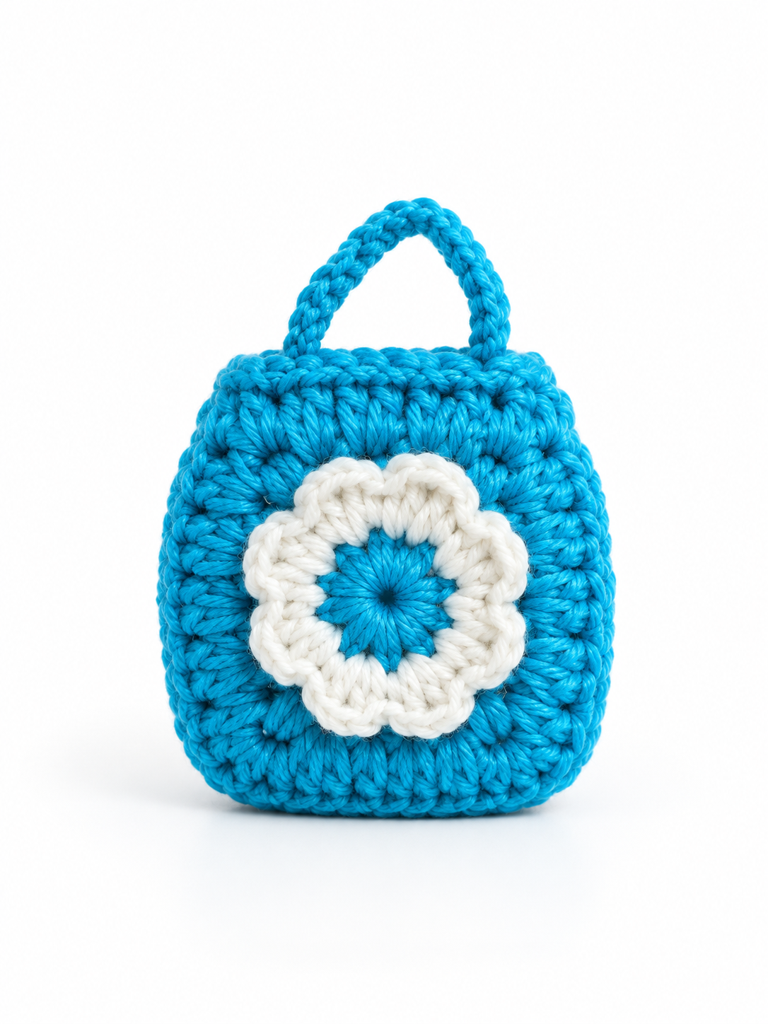 Daisy Meadow Crochet Pouch