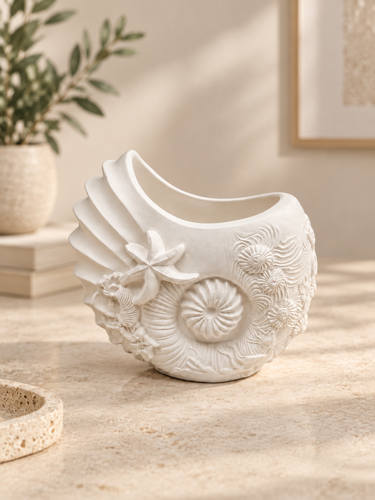 Seashell Bloom Planter