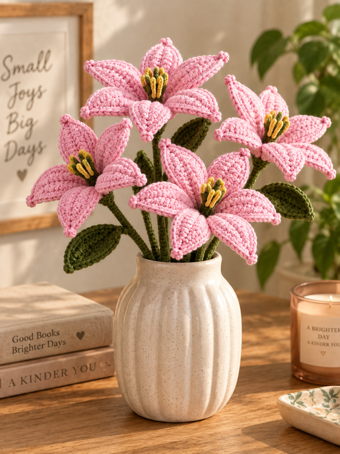 Pink Lily Mini Stem