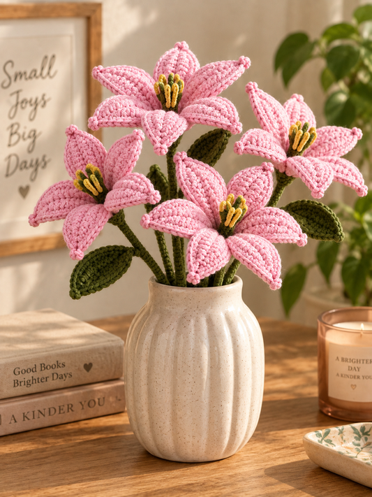Pink Lily Mini Stem