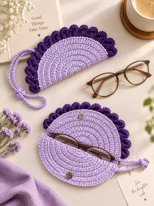 Lavender Bloom Spectacle Case