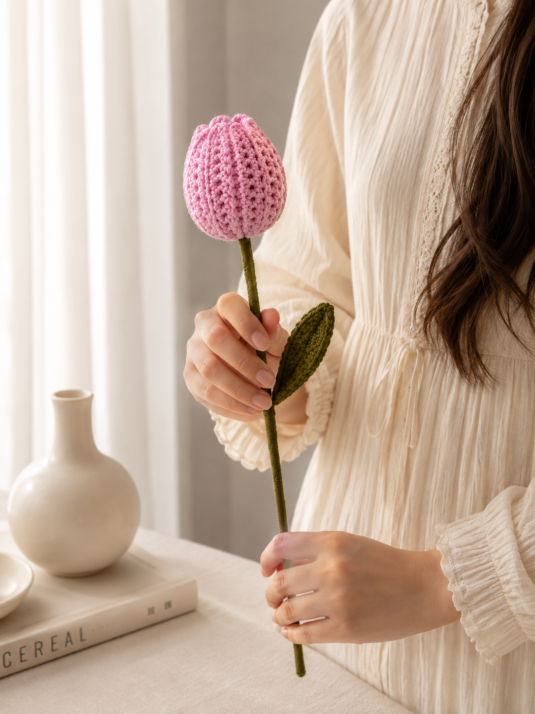 Crochet Closed Tulip