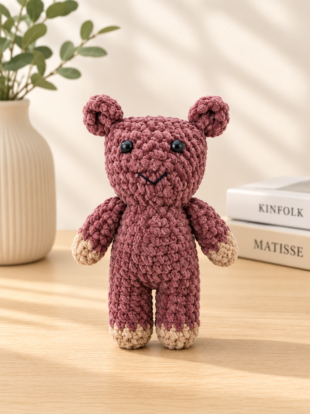Handmade Crochet Mr. Bean Teddy