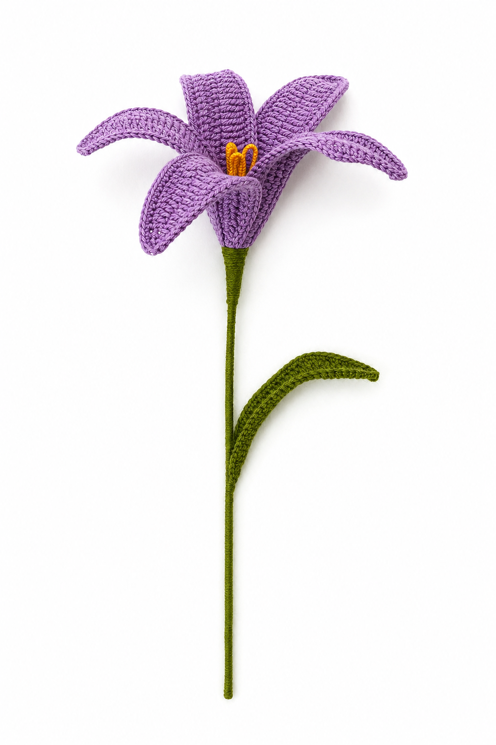 Handmade Crochet Lily Flower