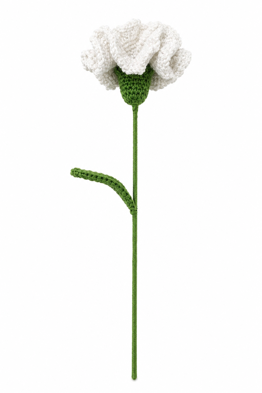 Artisan Handmade Crochet Carnation