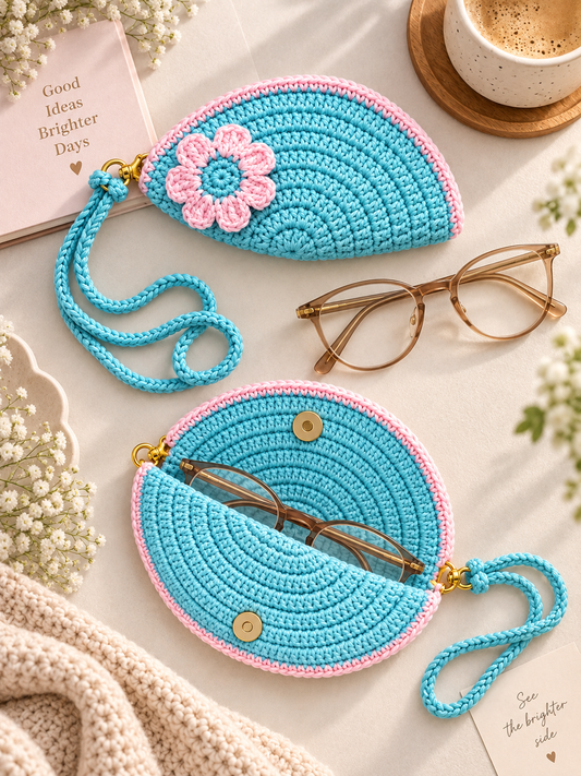 Bluebell Bloom Spectacle Case