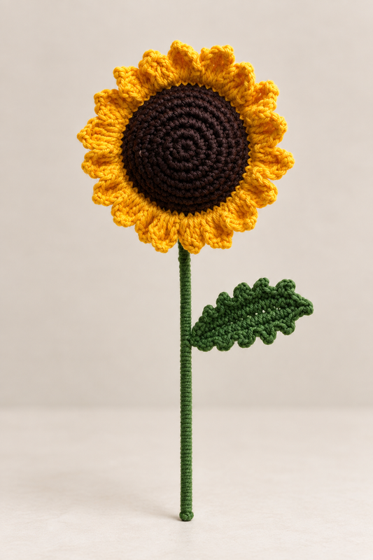 Golden Sunflower Mini Stem
