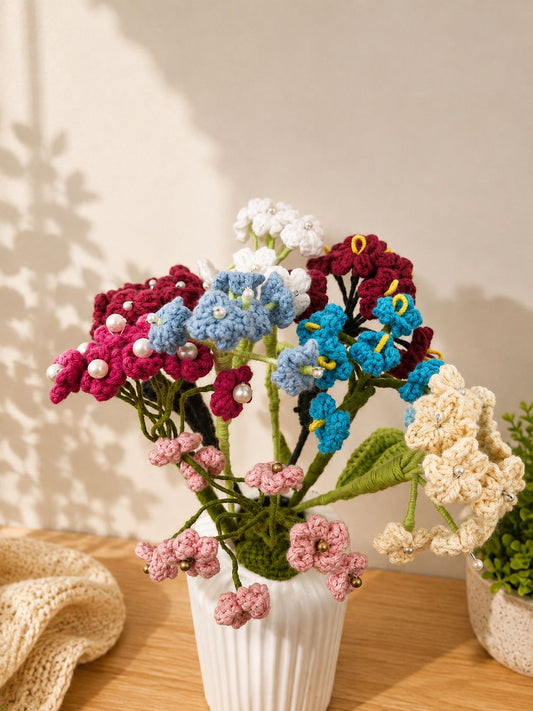 Handmade Crochet Baby Breath Flowers