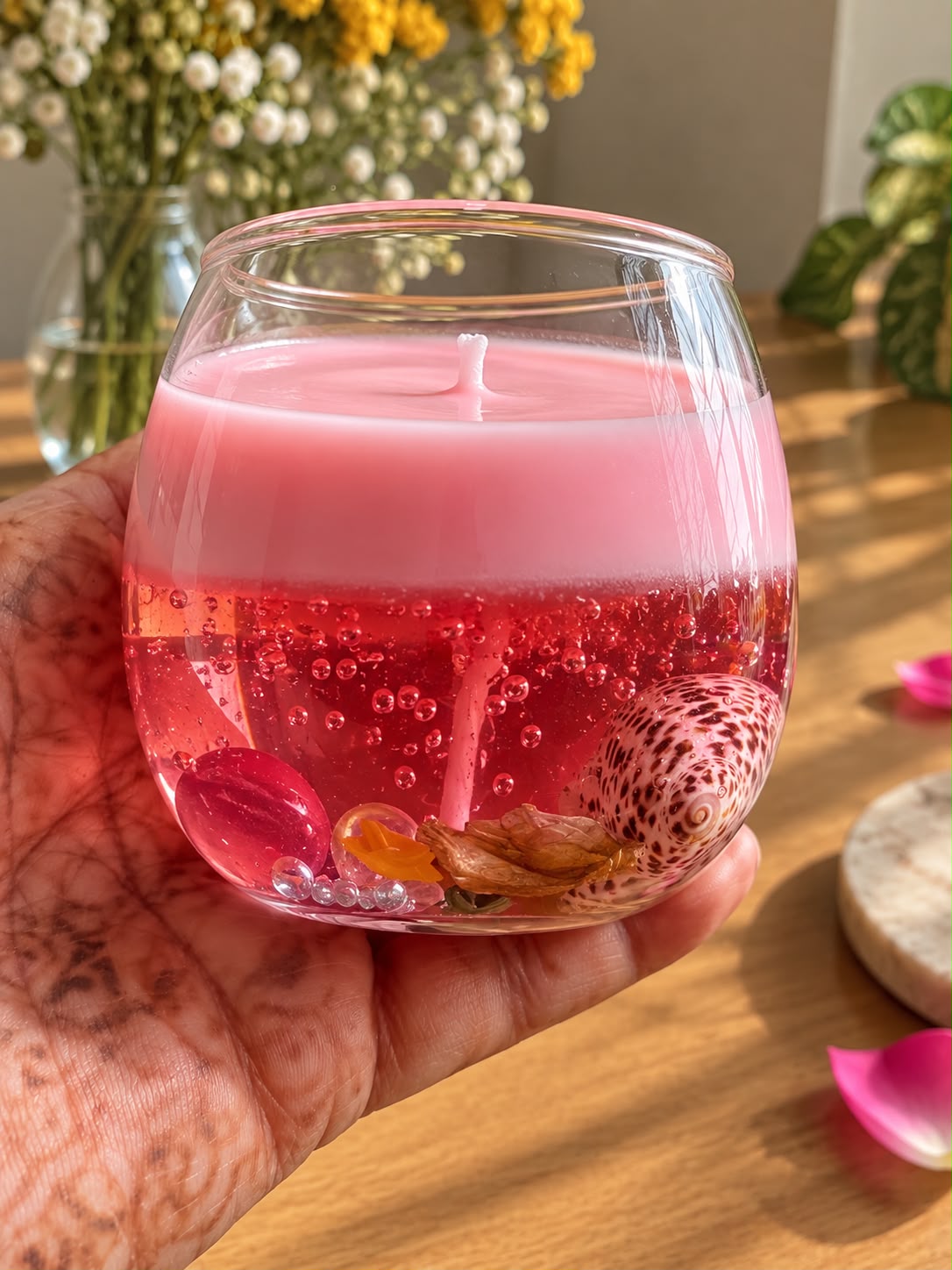 Rose Ocean Candle
